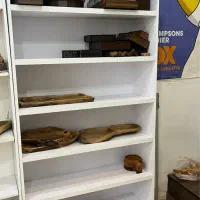 سه عدد ویترین کاملا ام دی اف و شیشه ۷ میل