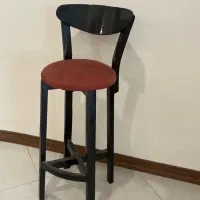 صندلی پایه بلند چوبی( اپنی)