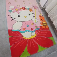 گلیم اتاق کودک طرح جذاب کیتی