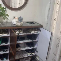 ست کنسول و‌آینه میزتلویزیون و‌جاکفشی|بوفه، ویترین، کنسول|کیانشهر, |دیوار