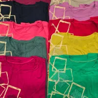 تیشرت سرخود نگین کاری شده