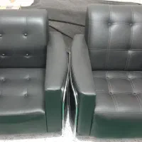 مبل اداری چرم  ۸ نفره