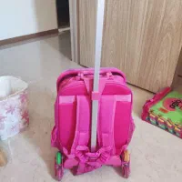 کیف دخترانه چرخ دار مناسب مدرسه