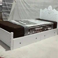 تخت خواب +دو کشو +تشک رویال|تخت و سرویس خواب|همدان, |دیوار