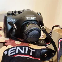 دوربین عکاسی زنیت ۴۱۲همراه فلش