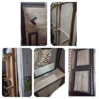 سلام یه عدد تختخواب ویه کمد دیواری ویه عدد باند