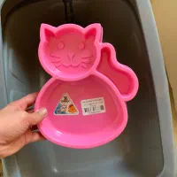 ظرف خاک گربه همراه بیلچه نو