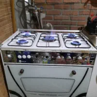 اجاق گاز پنج شعله طرح فر