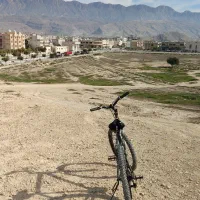 با سلام دوچرخه تنه الومنیوم تمیز هر دوتالاستیک نو|دوچرخه، اسکیت، اسکوتر|کازرون, |دیوار