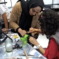 برگزاری ورکشاپ یکروزه جواهرسازی