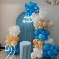 استند تولد،دیزاین مراسم،بادکنک آرایی