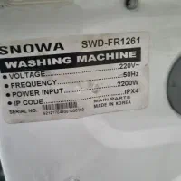 ماشین لباسشویی اسنوا بدون برد|ماشین لباسشویی و خشک‌کن لباس|اصفهان, برازنده|دیوار