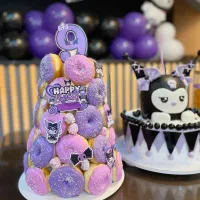 دونات و برج دونات خانگی|خوردنی و آشامیدنی|خوی, |دیوار