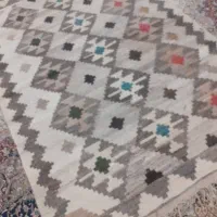 گلیم دستبافت پشمی  آکبند