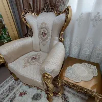 مبل سلطنتی نه نفره همراه با میز عسلی سه عدد|مبلمان خانگی و میز عسلی|اقبالیه, |دیوار