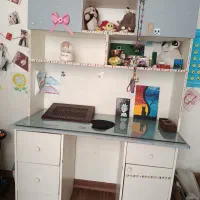 سرویس خواب دو طبقه ومیزتحریرنوجوان مدل قصر|تخت و سرویس خواب|تهران, قیطریه|دیوار