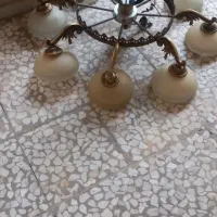 لوستر خوشکل ۸شعله برنز