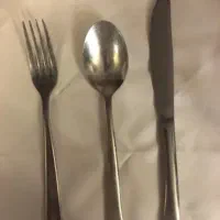 100 عدد قاشق و چنگال و کارد مناسب رستوران