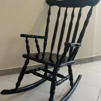 صندلی راک تمام چوب