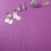 طلا گوشواره انگشتر پلاک