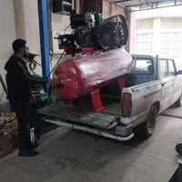 کمپرسور 500لیتری دیزل ابک ایتالیایی|ماشینآلات صنعتی|اصفهان, لاله|دیوار