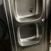 سینک دوقلو استیل