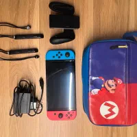 Nintendo Switch OLED Neon Blue