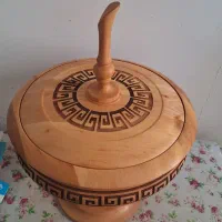 شکلات خوری طرح آنتیک چوبی اصل لاکچری|ظروف سرو و پذیرایی|اصفهان, آهنگران|دیوار