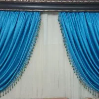 پرده و کتیبه (مخمل و حریر )