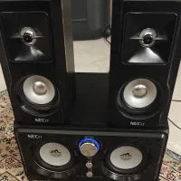 اسپیکر سه تکه ای بلوتوثی و کابلaux