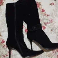 بوت مجلس زنانه مشکی شاین