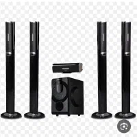 اسپیکر تکنو درحد نو به همراه یک دستگاه دی وی دی