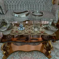 ۴ تیکه  کریستال  پلاتین  خورده