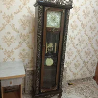 ساعت ایستاده چوبی