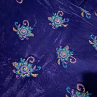 سه قواره پارچه مخمل اعیانی|لباس|یاسوج, |دیوار