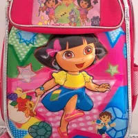 کیف مدرسه دخترانه چراغ دار در حد نو|کیف، کفش، کمربند|پردیس, فاز ۸|دیوار