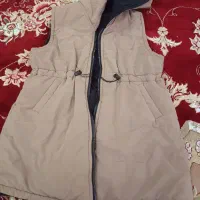 دو عدد پافر چرم و بارانی