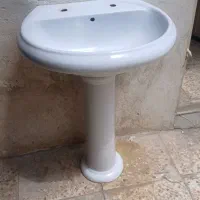 روشویی چینی و سینک ظرفشویی استیل