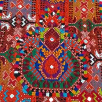 زی استین چرخ دست گل انار|لباس|ایرانشهر, |دیوار