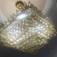 ۱ جفت لوستر کریستالی