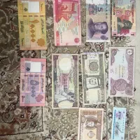 اسکناس های خارجی|کلکسیون سکه، تمبر، اسکناس|تهران, آذربایجان|دیوار