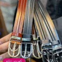 کمربند چرم طبیعی اصل