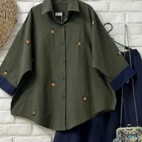 مانتو تونیک پاییزه گلدوزی کبریتی|لباس|شیراز, زند|دیوار