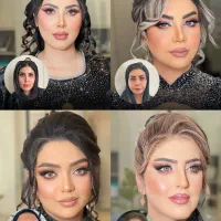 میکاپ وشنیون(VIP)عروس ومحفلی درشاهین شهر واصفهان|خدمات آرایشگری و زیبایی|شاهین‌شهر, عطار|دیوار
