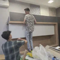 خورده کاری وتعمیر ن نصاب کابینت وکمددیواری درصدی