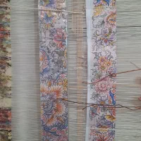 فروش فرش دستباف خطیبی ۳۰ رگ نیمه کاره )ابریشم دار