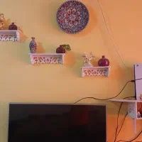 شلف دیواری|کتابخانه، شلف، قفسههای دیواری|نوبران, |دیوار