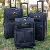 چمدان برزنتی دوچرخ وچهار چرخ