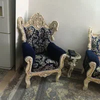 مبل سلطنتی چوب اصل.7نفره 8000000|مبلمان خانگی و میز عسلی|رباط‌کریم, رباط‌کریم|دیوار