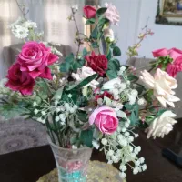 گل مصنوعی بدون گلدان